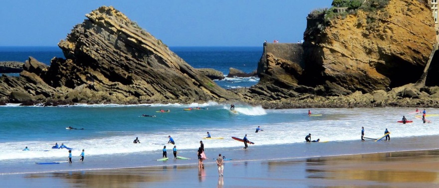 Biarritz surf